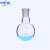 实验室耐高温球形烧瓶耐高温加厚单口平底试剂瓶 100ml/19