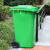莫恩克 户外大号垃圾桶  240L带轮绿色（厨余垃圾）