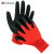 Golmud 劳保手套 丁腈手套 透气 耐磨 防滑 工地工人 施工 手套 加厚 GM553（12副）