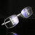百玥馨（BEVSIN） 老花镜折叠远近两用防蓝光智能变焦眼镜老光时尚老化高清双光老人男女同款 100度(建议50岁以下)