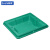 苏识 方形复合树脂下沉式井盖 CPJ400 外形尺寸400×400×130mm 绿色 1个