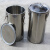 304不锈钢密封桶米桶防潮储物桶厨房密封罐干粮储存桶 35斤装(直径25高40)18升/四扣