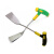 庄太太 园艺庭院清洁挖土除草工具铲 款式二35*6cm颜色随机ZTT0217