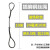 尚留鑫 插编钢丝绳双扣纯手工编织起重吊装吊索具钢丝绳 直径24mm10米长