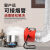 CHBBU免安装排气扇抽风机强力工业级可移动家用立式换气厨房落地排风扇 不带烟管 6寸【直径17.5厘米】