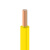 起帆(QIFAN)电线电缆 RV2.5平方国标铜芯特软线 多股软线 导体结构 48*0.2mm 黄色 100米
