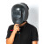 憬芊手持式电焊面罩半自动焊帽氩弧焊工专用塑料防水加厚焊接焊机脸部 面罩(送9号镜片2黑2白)