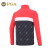 PGA 儿童高尔夫服装 男童秋冬保暖外套 拼色设计 加棉球服 立领设计 101228-红黑色【夹棉】 S