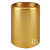 南 GPX-3A 南方铝合金圆形房间桶 黄金色 商用垃圾桶 果皮桶