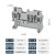 ST2.5弹簧式接线端子排 ST1.54610免螺丝阻燃ST导轨式端子 ST4TWIN40个