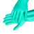 谋福 CNMF 丁腈橡胶手套防滑耐油耐酸碱 耐磨工业劳保防护手套（蓝色款 小号）167