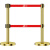 质尊 隔离伸缩带栏杆 一米线警戒线围栏 钛金双层3米 1根