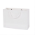 浩航森创 手提袋牛皮纸袋白卡纸的纸袋 包装袋定做商用印logo竖款中号白色（仰望款）260x360x110mm