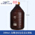 定制适用玻璃棕色透明蓝盖丝口试剂瓶高硼硅蓝盖瓶100/250/500/10 高硼硅棕色 3000ml
