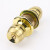 赫思迪格 球形锁 铜把手铜锁芯 室内木门铝合金门锁 中心距60MM短舌 HGJ-1631