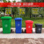 户外垃圾桶大号加厚塑料100l120240升室外商用环卫分类小区带盖桶 240L标准款+盖+轮