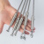 304不锈钢钢丝绳锁扣收紧器连接器松紧调节器6mm卡 A款:外六角螺丝款(10mm)