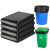 大号垃圾袋黑色加厚一次性塑料用品物业环卫批发定制 七天内发货 黑宽80x长100x厚2.2丝全新料