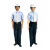 聚远 JUYUAN 工作服 中国建筑 工装 男款短袖衬衣 企业定制