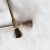 Zippo清理灰尘内胆小钢刷机芯维修包 8mm铰链针+冲针