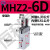 气动手指加长气缸机械手夹具平行夹爪 MHZL/MHZ2-10/16/20D/S/C MHZ2-6D进口密封