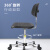 五次方 W21 实验室椅子 防静电椅子 无尘室工作凳子 可升降旋转靠背椅 铝合金+轮