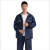 卓迪旭 ZDX-YFT02分体雨衣套装，防汛双层连帽雨衣、雨裤，劳保雨衣 M