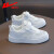 回力女童单层网鞋2023夏季新款男童儿童透气板鞋小白鞋春夏网面运动鞋 WZ(TH)-1224白色 25码 内长17.0cm