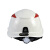 代尔塔安全帽ABS透气骑行运动头盔防砸102202白色1顶