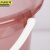 京洲实邦 粉色17L 大容量加厚手提透明塑料水桶储水桶学生员工宿舍便携水桶JZSB-8033