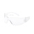 适用于3M11228经济型防护眼镜防尘防风沙防冲击安全化学透明劳保 11228眼镜+眼镜袋+布