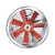 304不锈钢轴流风机耐高温管道风机通风低噪音厨房工业换气扇380V 2.5-2/220V 高转速100度