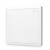 ABB开关插座面板 远致系列  86型空白面板墙面白板盖板 白色  AO504
