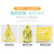 黄色医疗垃圾袋加厚手提式诊所医院用医疗废物垃圾袋大号手提 32*38（100个）