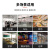 宜统 灭火器箱碳钢 8KG装2具 手提式干粉水基灭火器箱子 8*2消防器材箱 0.8mm空箱
