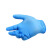 安思尔ANSELL 10-154一次性蓝色丁腈手套舒适型清洁维修护理美容美发食品餐饮加工定做1盒25双M#