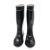 九州缘 BD1EX322101A1H 高筒橡胶反光雨鞋 6kV绝缘 36-47码（计价单位：双）黑色 39 