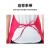 立采围裙 工作服广告围腰专用 (升级面料)粉红 1件价