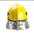 JJXF 九江消防 训练战斗头盔 3C认证应急救援装备消防员灭火防护头盔 FTK-Q/B