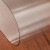 睿鹏 圆桌布PVC支持定制椭圆形餐桌垫耐热防水防油软玻璃透明水晶板塑料方形桌布餐垫茶几垫免洗玻璃板 透明磨砂(厚约1.5mm) 60CM圆