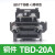 TBR-10接线端子排导轨组合式铜排连接器TBD-10A端子座20A/30A双层 TBD-20A (铜件)双层 100只/盒