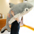 迪士尼恶搞鲨猫公仔玩偶鲨鱼猫咪毛绒玩具大号娃娃睡觉抱枕女生生日礼物 鲨猫 130/cm