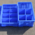 德梵帝   长方形塑料盒子分格箱零件收纳盒多格螺丝盒五金工具整理盒周转箱 蓝色593*380*145mm