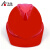 华特1302透气安全帽建筑工程工地防撞帽国标ABS头盔耐高温安全帽 红色 10顶