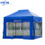 四脚伞帐篷 摆摊用遮阳棚 雨棚围布户外四角棚子折叠篷防雨加厚布B 3*4.5+4面透明红