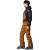 Mountain Hardwear山浩男士软壳滑雪裤 Viv GORE-TEX PRO 户外防水透气耐磨背带裤 Golden Brown XL/Reg