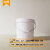 DYQT化工级10升10kg密封塑料包装桶垃圾桶分类干湿涂料桶消 标厚10升10公斤白色无盖