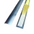谋福CNMF铝合金线槽 金属防踩线槽 半弧形地面穿线用 铝合金线槽  (12号线槽) 8854