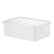 捷虹达实验室样品盒冰盒冰柜强效冷冻密封保鲜盒密封盒耐低温PET收纳箱 M6外尺寸：28*20*10.3cm