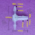T型变径三通接头 塑料软管接头 宝塔异径转换接头 变径三通小变大 1.6-3.2-1.6